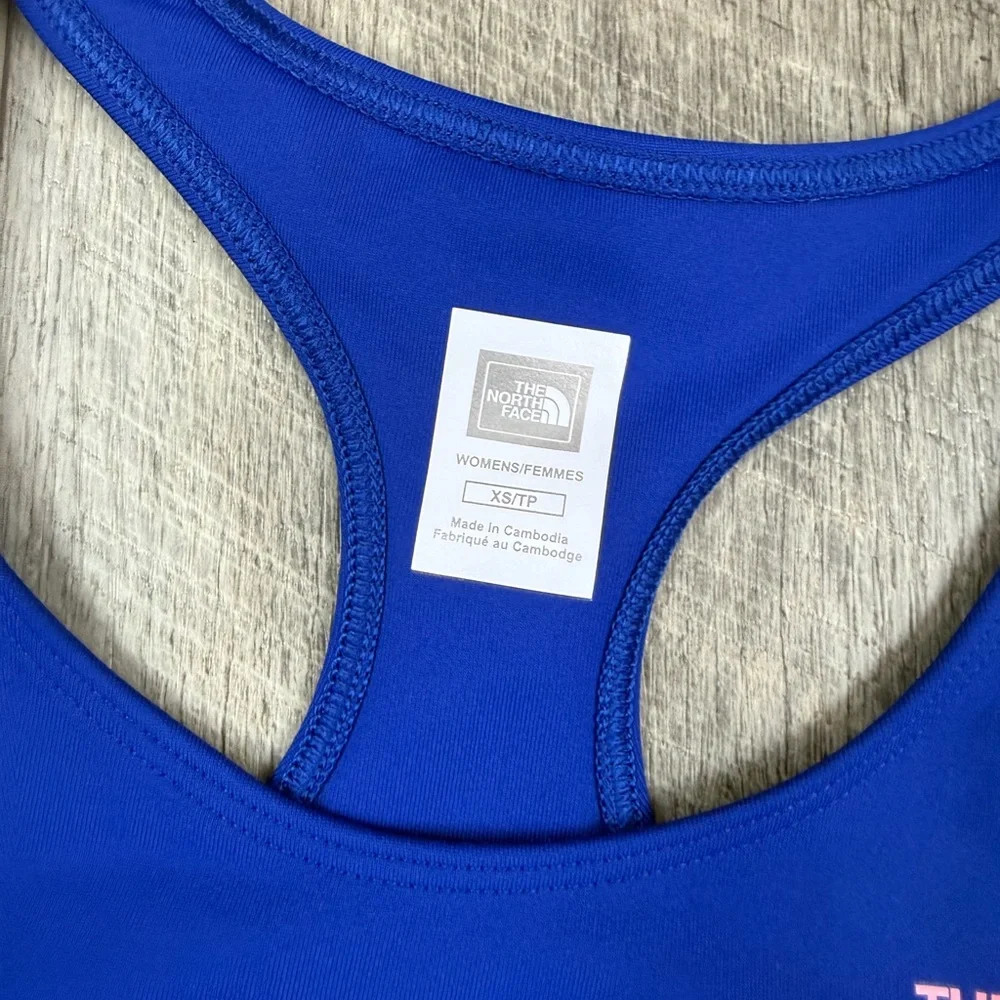 North‎ Face Blue Sports Bra